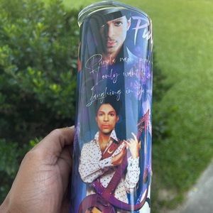 20oz Purple Rain tumbler